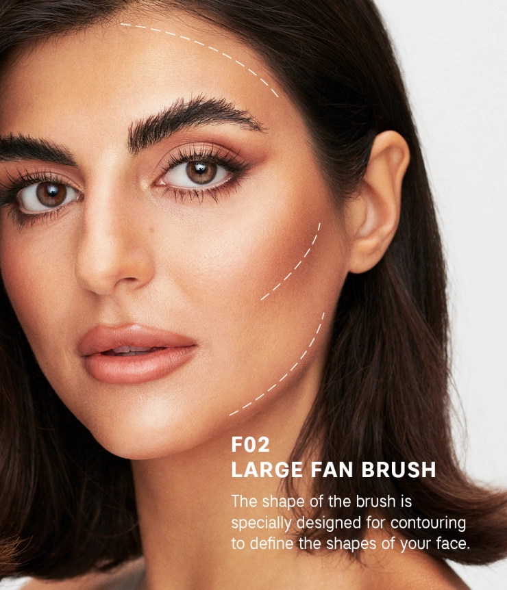 Large Fan Brush 02 Makeup Brushes