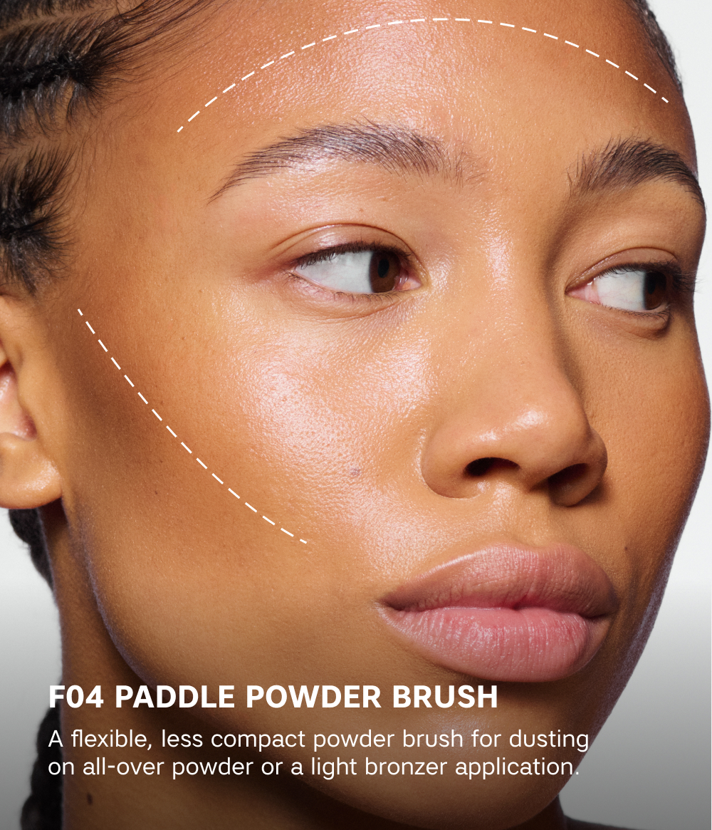 PADDLE POWDER BRUSH F04 PADDLE POWDER BRUSH F04
