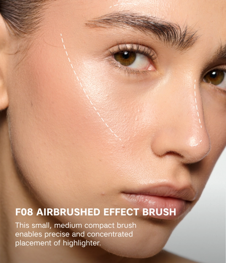 Tapered Highlighter Brush 08 Makeup Brushes