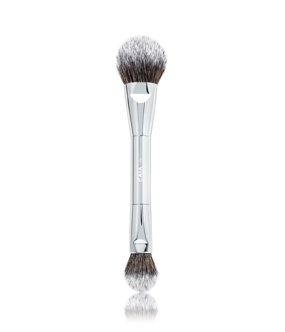 DUO POWDER BRUSH 19 in the group BRUSHES & TOOLS / BRUSHES / Makeup Brushes at CAIA Cosmetics (CAI524)