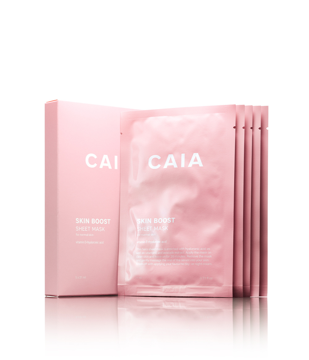 SKIN BOOST SHEET MASK in the group SKINCARE / SHOP BY PRODUCT / Face Masks at CAIA Cosmetics (CAI828)