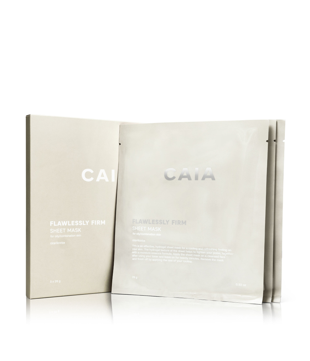 FLAWLESSLY FIRM SHEET MASK in the group SKINCARE / SHOP BY PRODUCT / Face Masks at CAIA Cosmetics (CAI871)